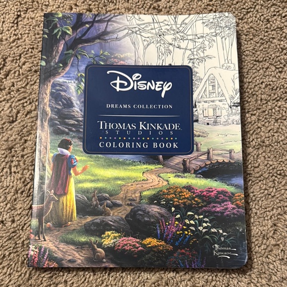 Disney | Accents | Disney Dreams Collection Coloring Book By Thomas ...